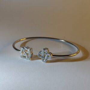 Zilvara Nitya Harmony Dual-Motif Bracelet
