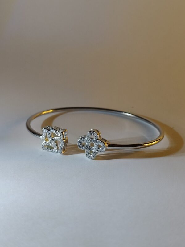 Zilvara Nitya Harmony Dual-Motif Bracelet
