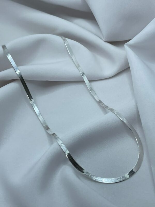 Zilvara Elara Sleek Snake Chain